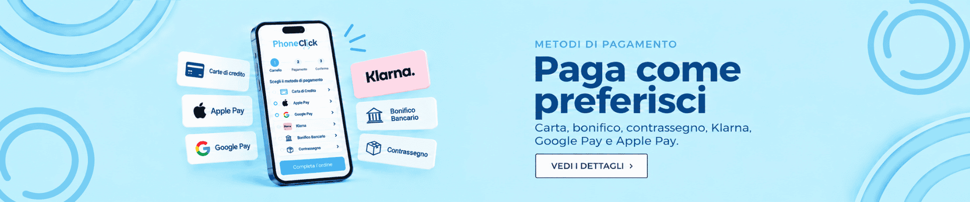 Paga come preferisci